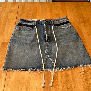 New AGOLDE jean skirt 29
